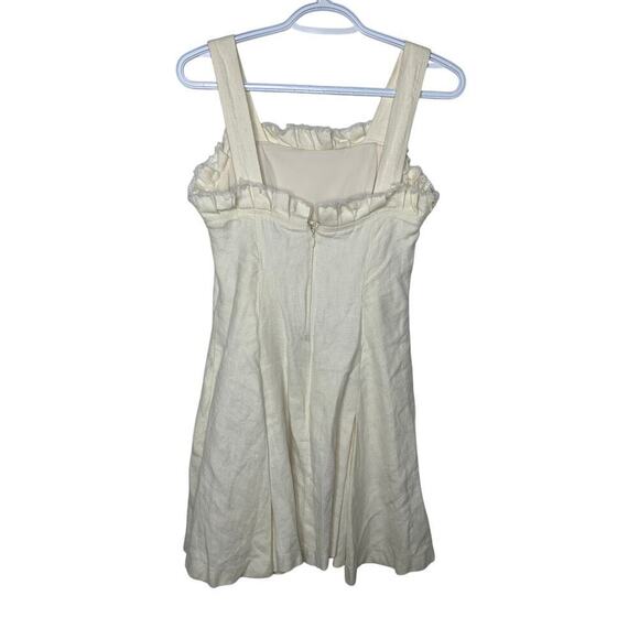 Alexis White Tweed Mini Dress - Picture 4 of 5